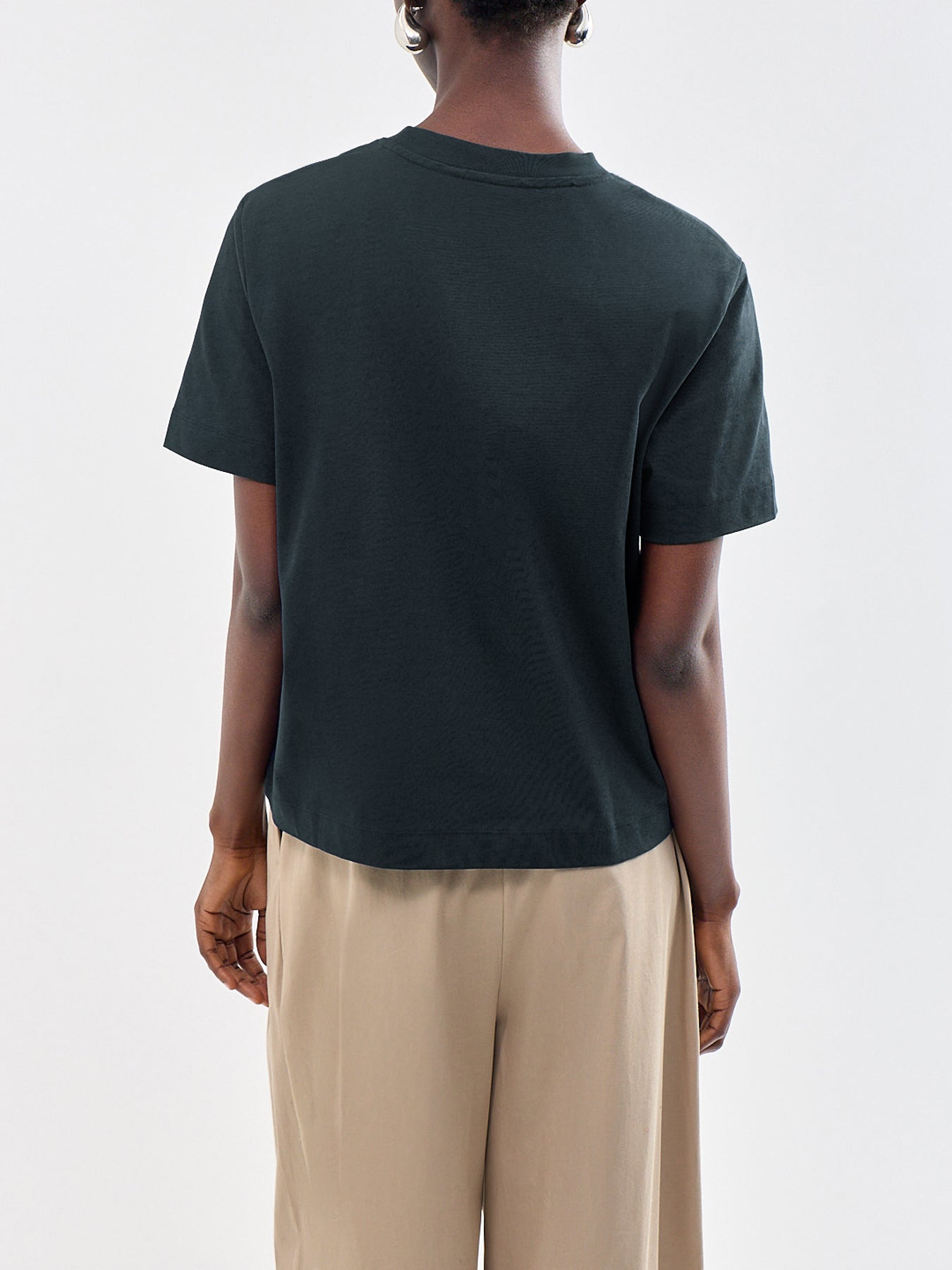 Essential Boxy T-Shirt Navy