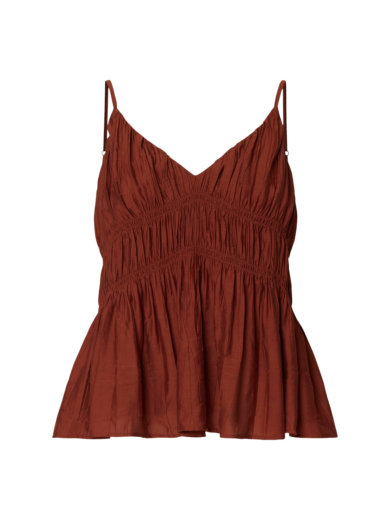 Jackie Strap Top Red