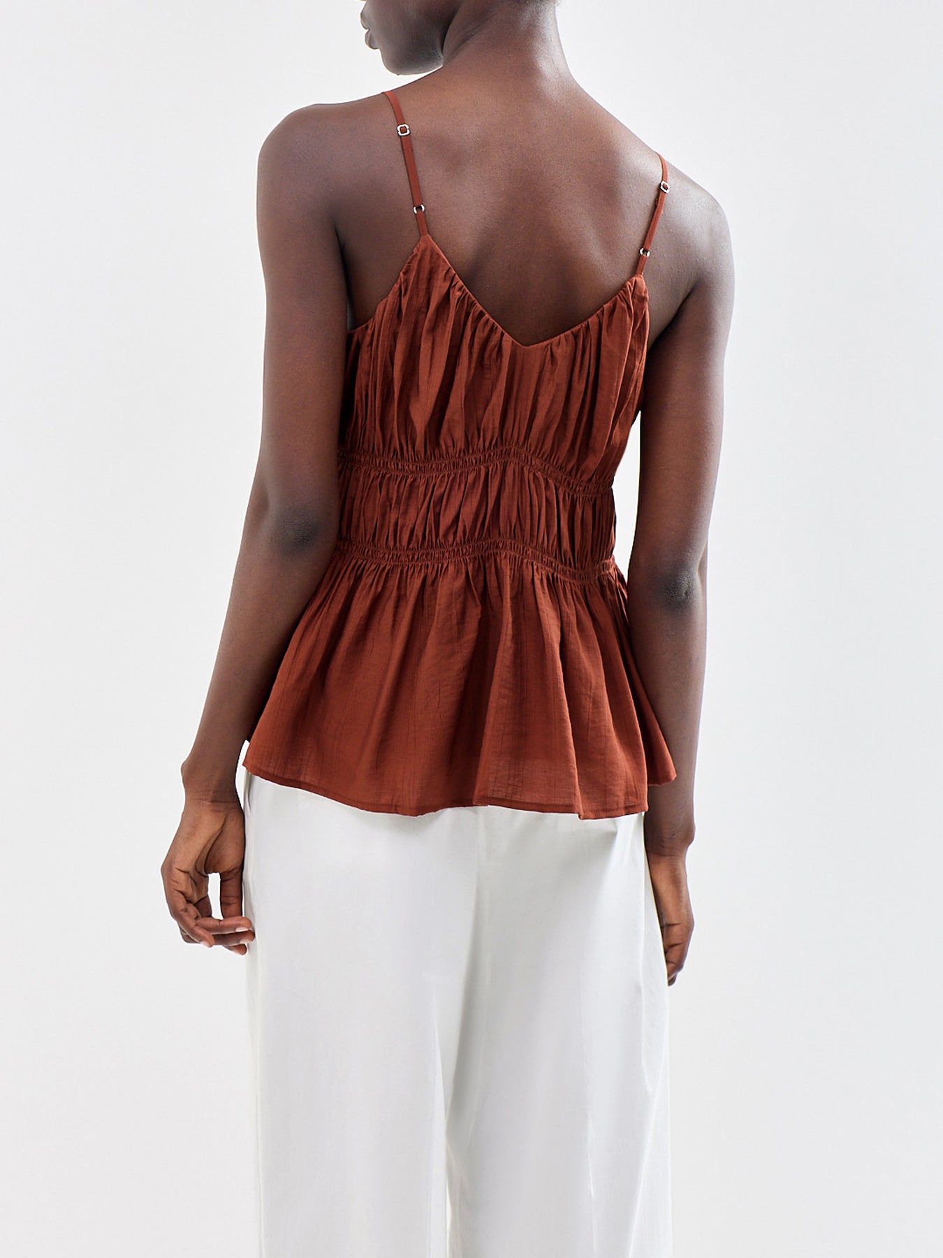 Jackie Strap Top Red