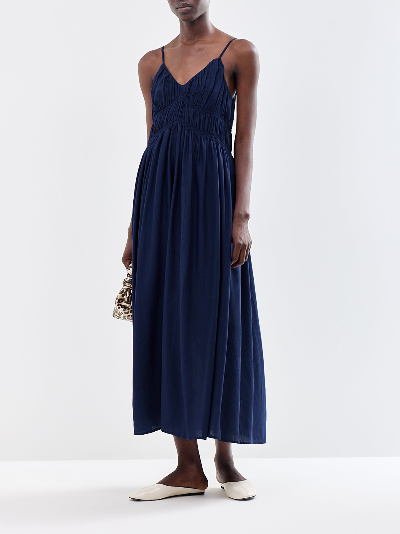 Jackie Regular Strap Ankle Dress Blue
