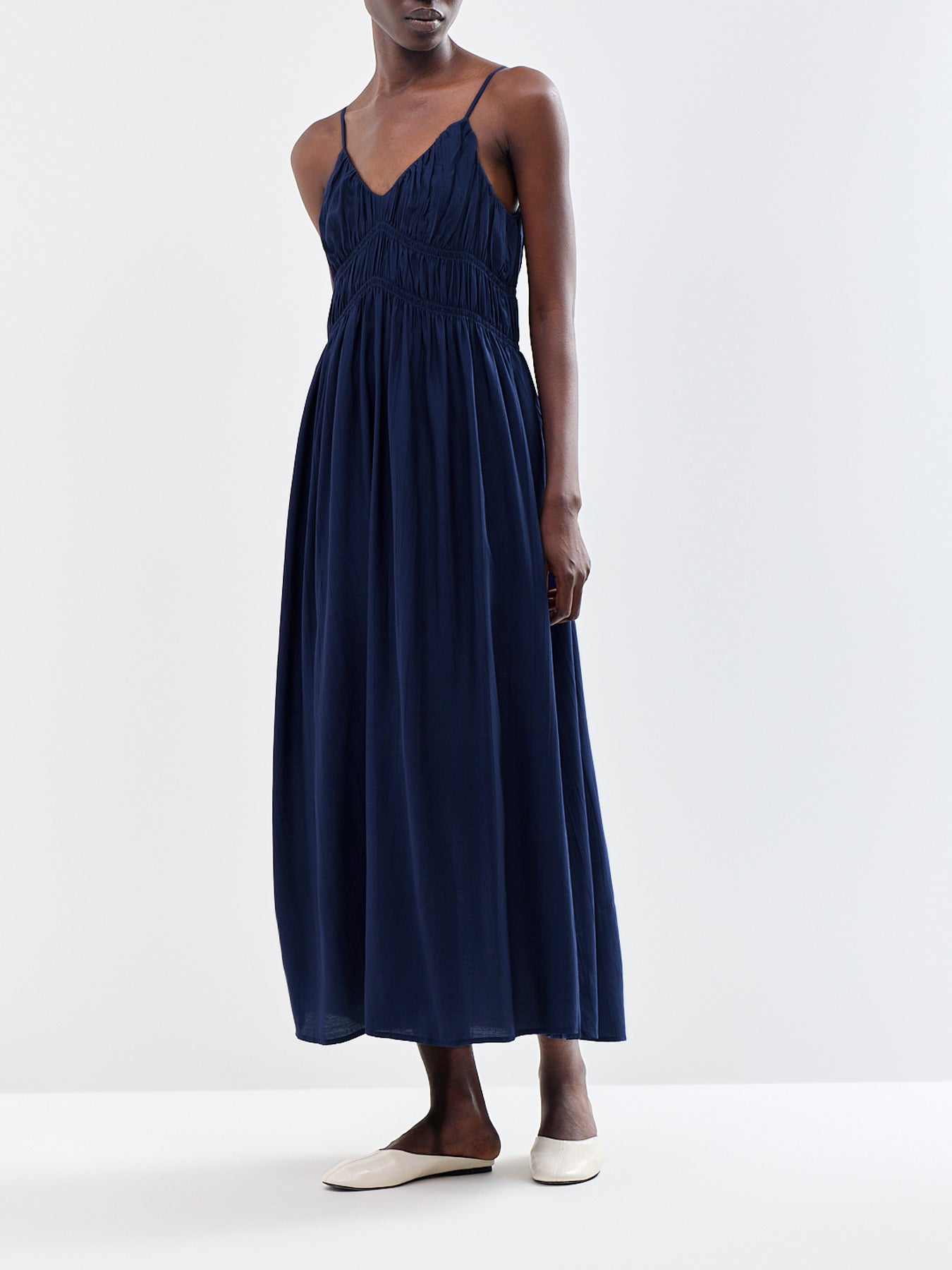 Jackie Regular Strap Ankle Dress Blue