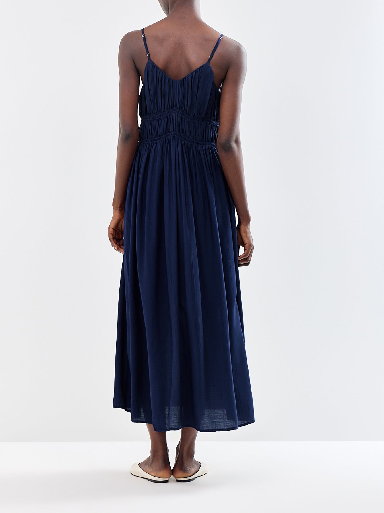 Jackie Regular Strap Ankle Dress Blue