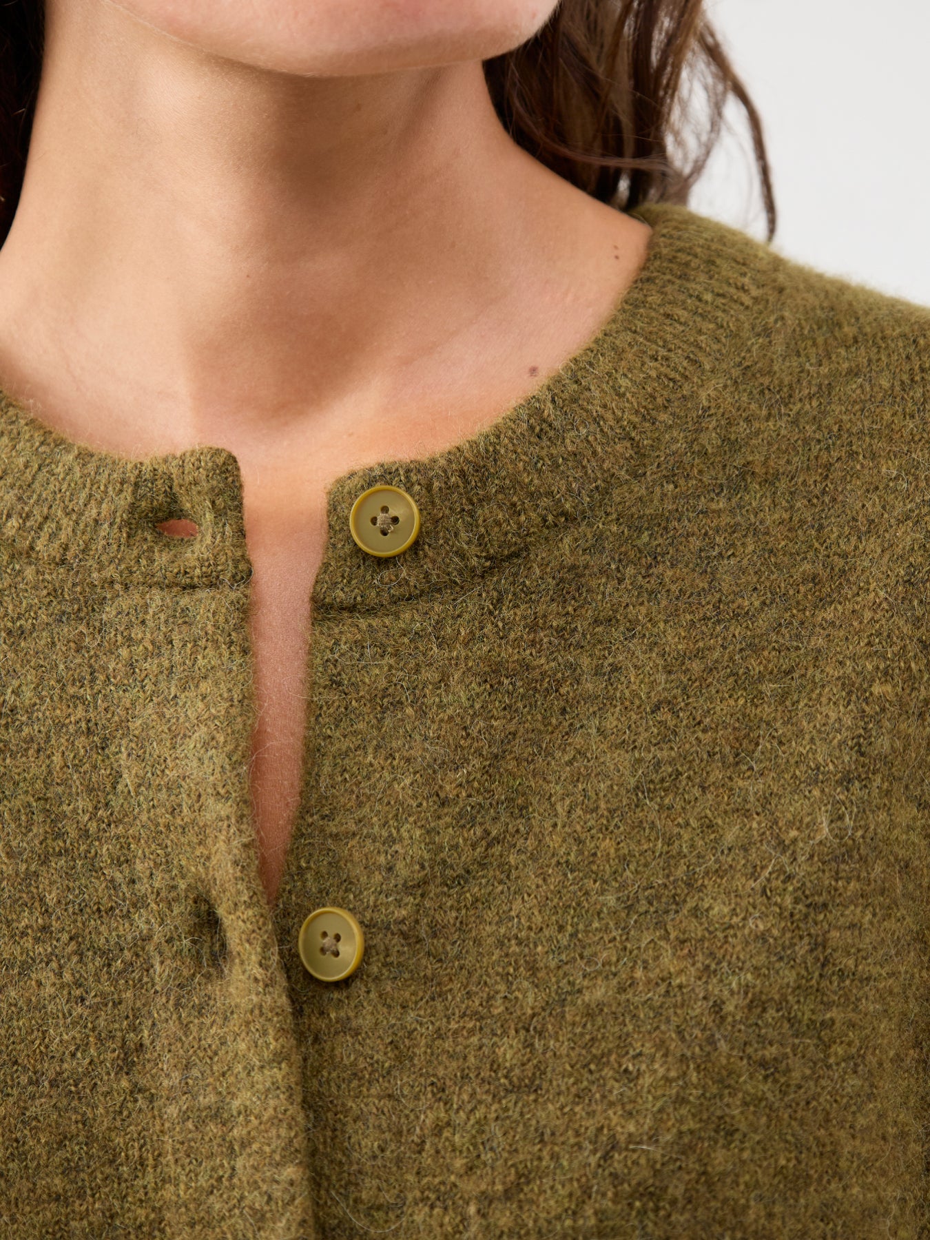 Lulu Knit Cardigan Green