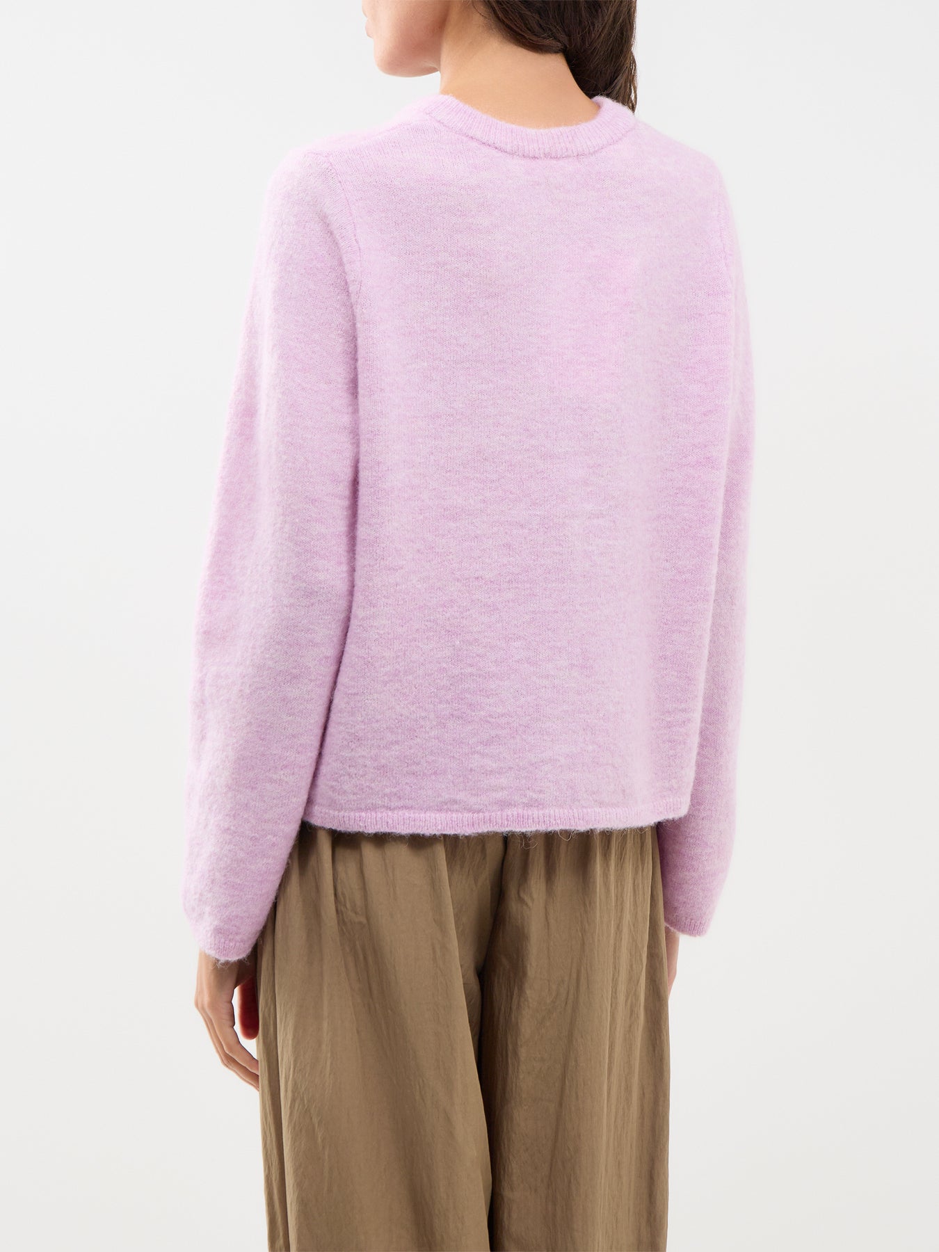 Lulu Knit Cardigan Lilac