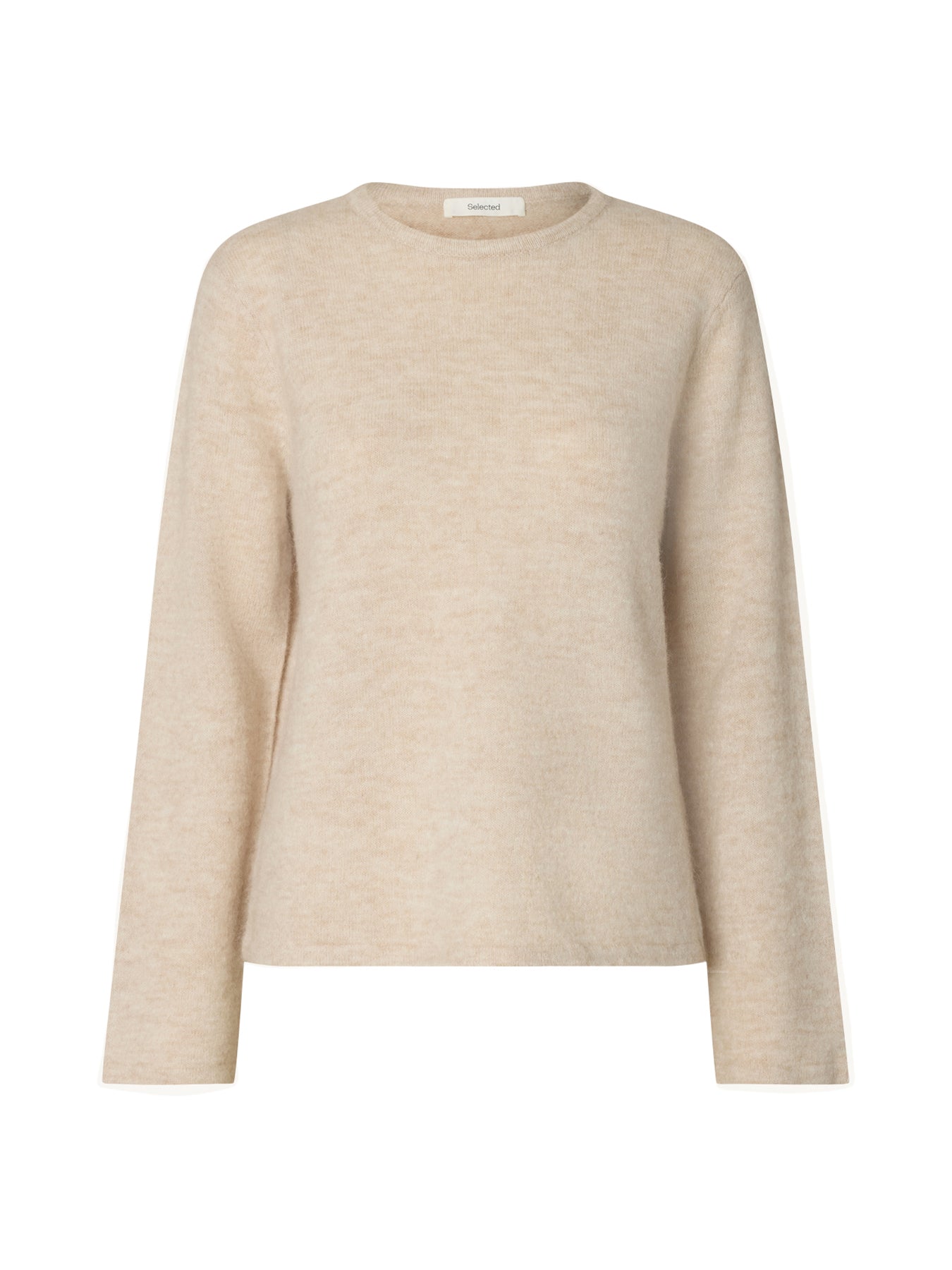 Lulu Crew Neck Jumper Cream