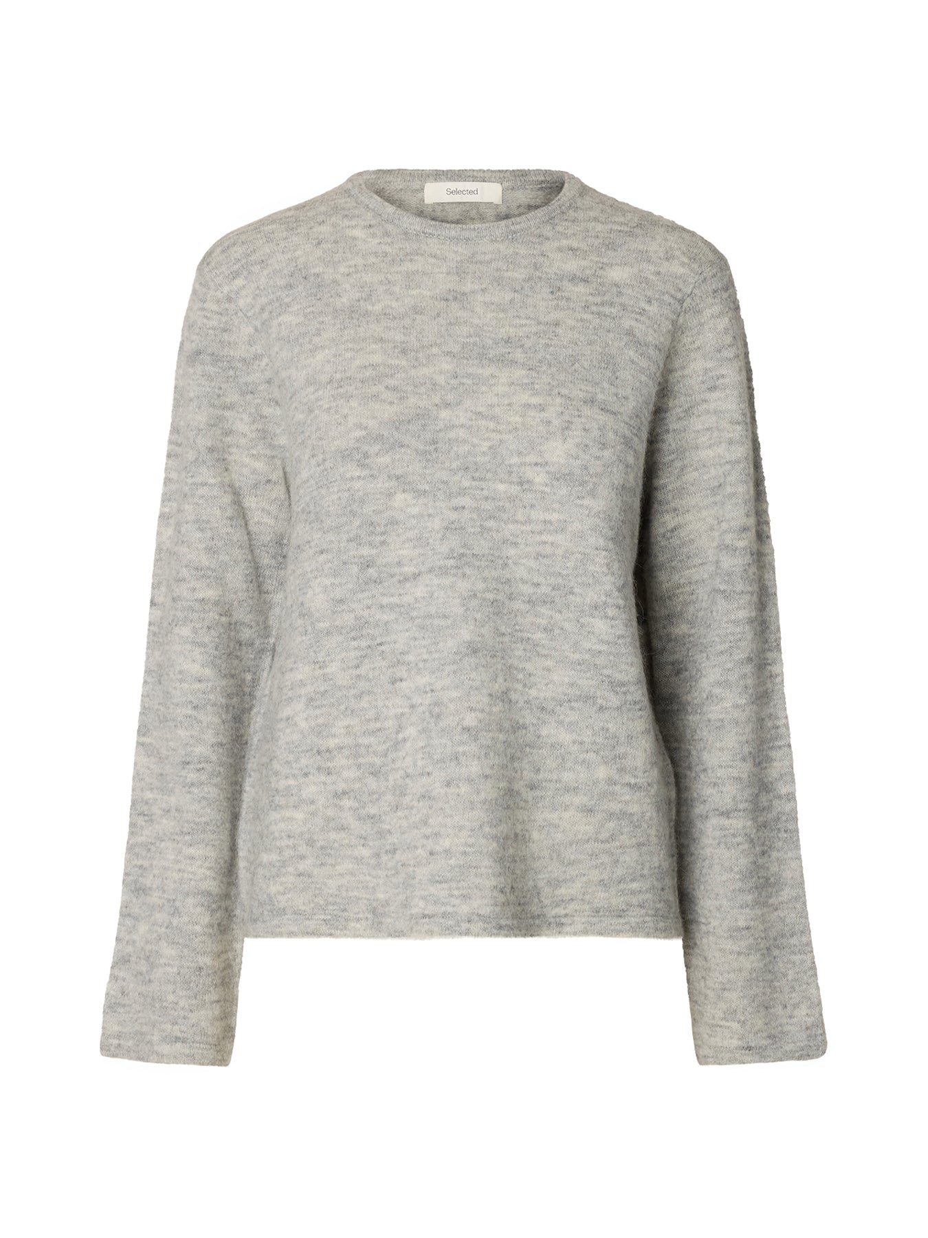 Lulu Crew Neck Jumper Grey