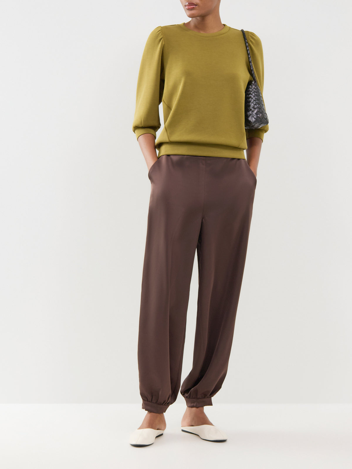 TENCEL™ Modal Tenny Three-Quarter Sleeve Sweatshirt