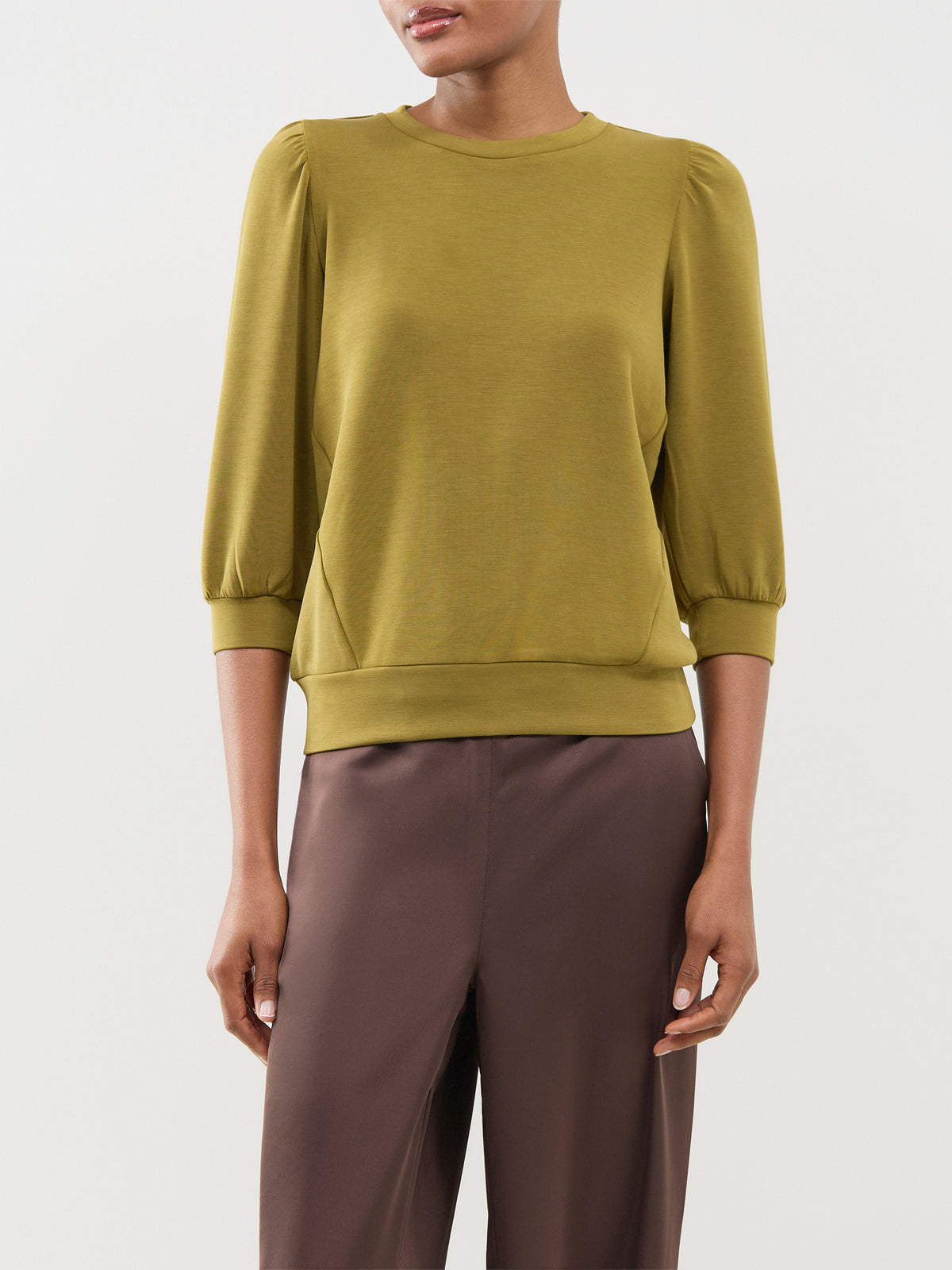 TENCEL™ Modal Tenny Three-Quarter Sleeve Sweatshirt