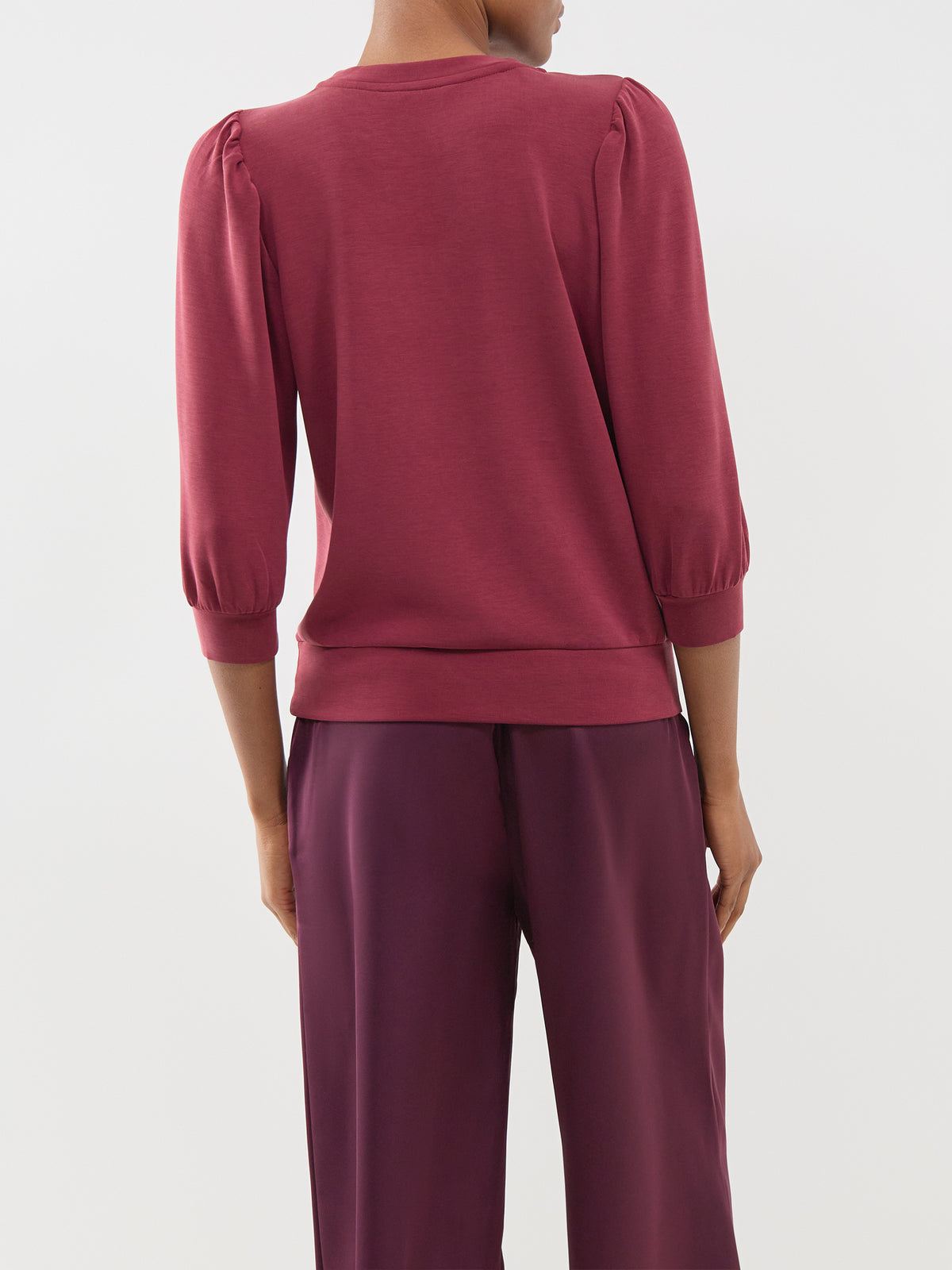 TENCEL™ Modal Tenny Three-Quarter Sleeve Sweatshirt