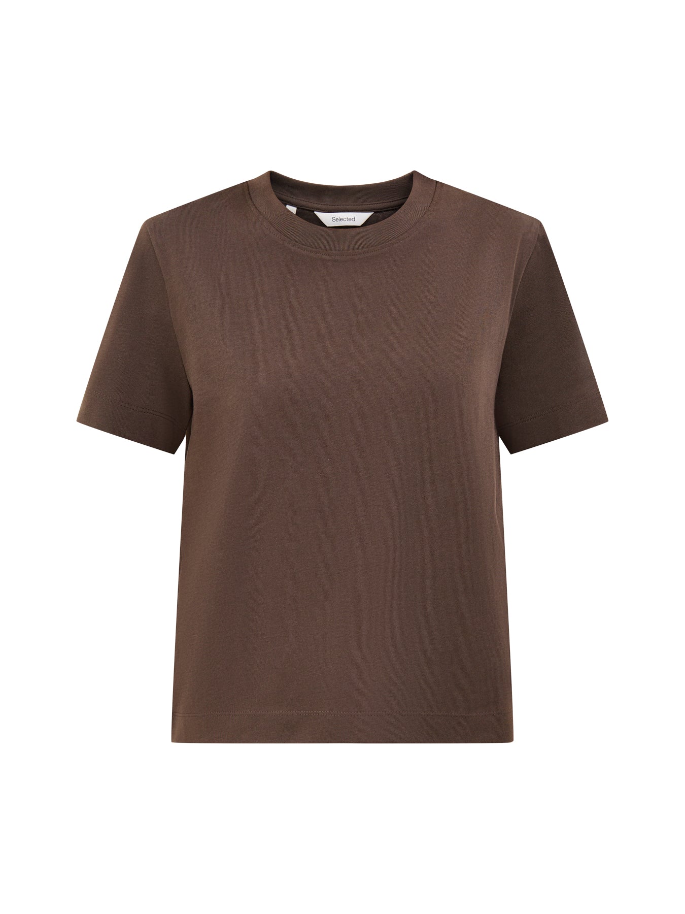 Selected Femme Essential Boxy T-Shirt Delicioso