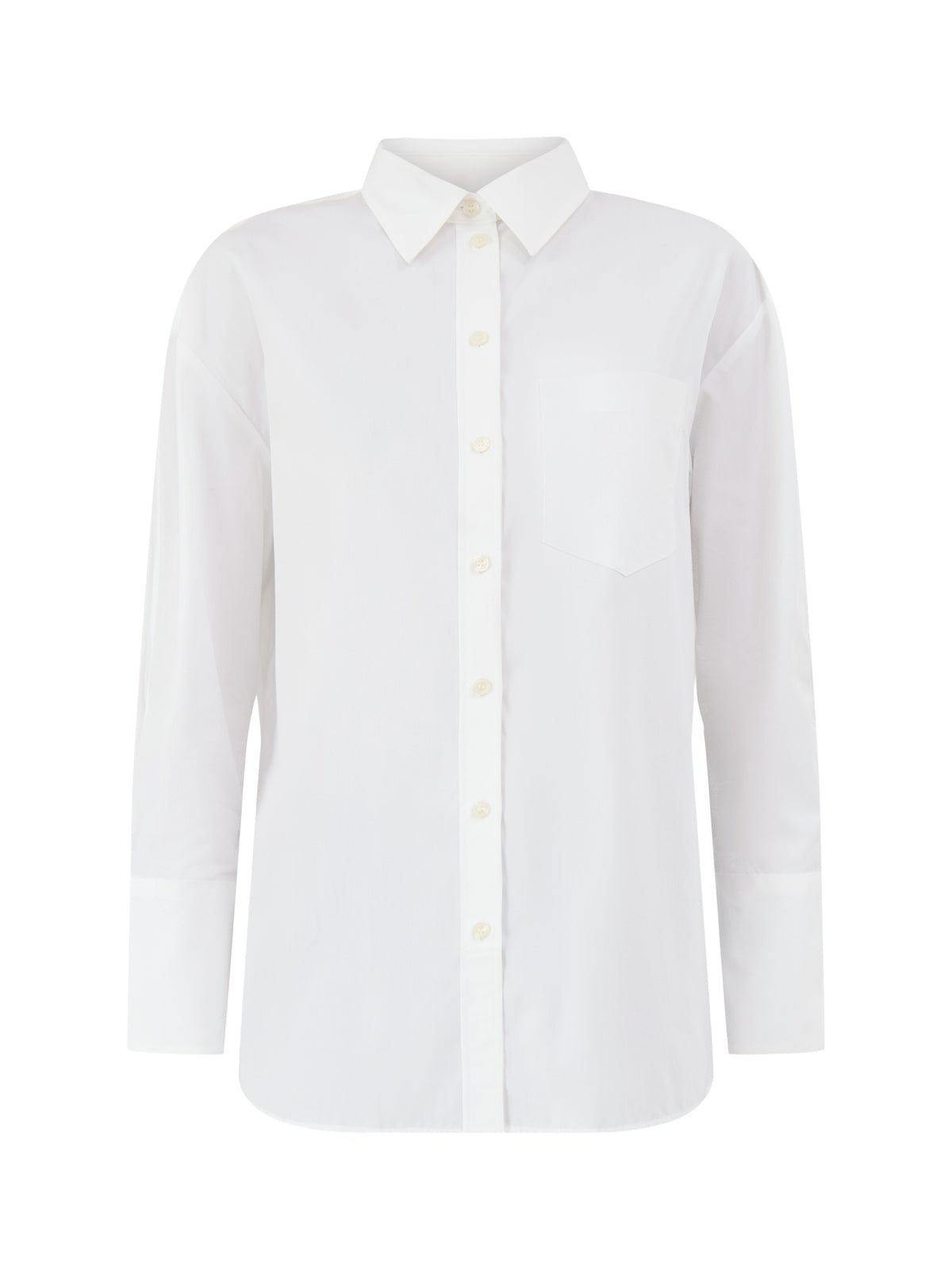 Organic Cotton Dannie Oversized Long-Sleeved Shirt