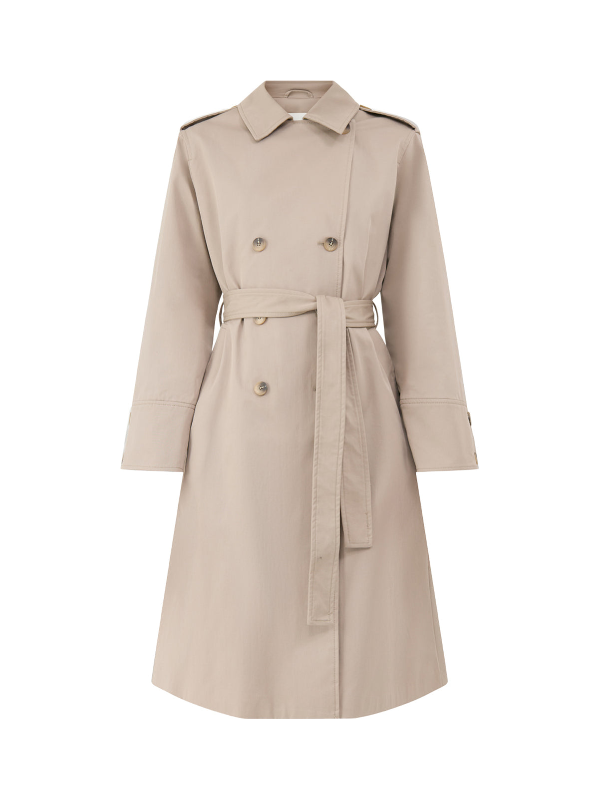 Organic Cotton Blend Kensington Trench Coat