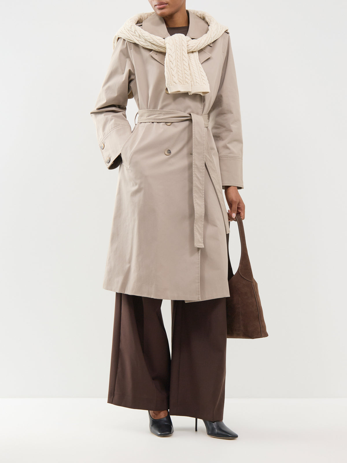 Organic Cotton Blend Kensington Trench Coat