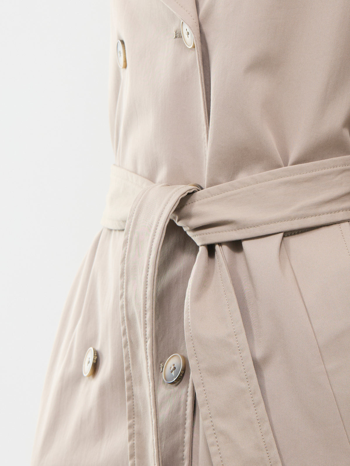 Organic Cotton Blend Kensington Trench Coat