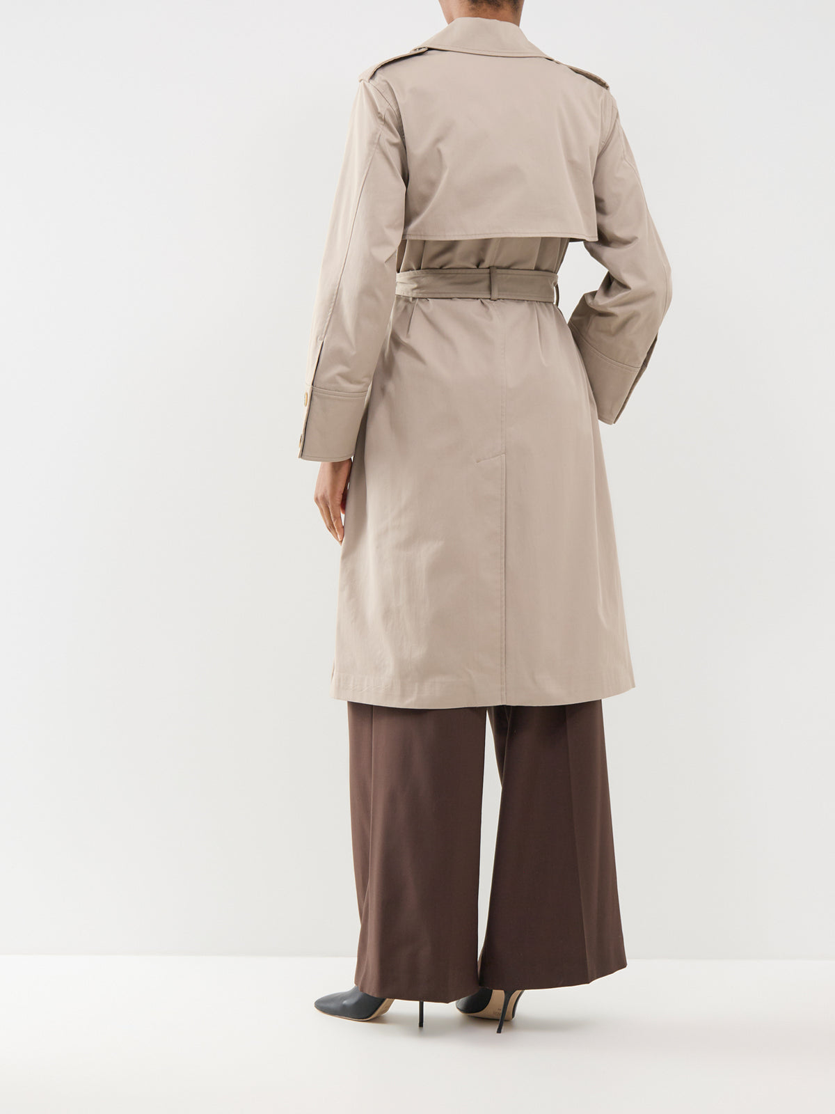 Organic Cotton Blend Kensington Trench Coat