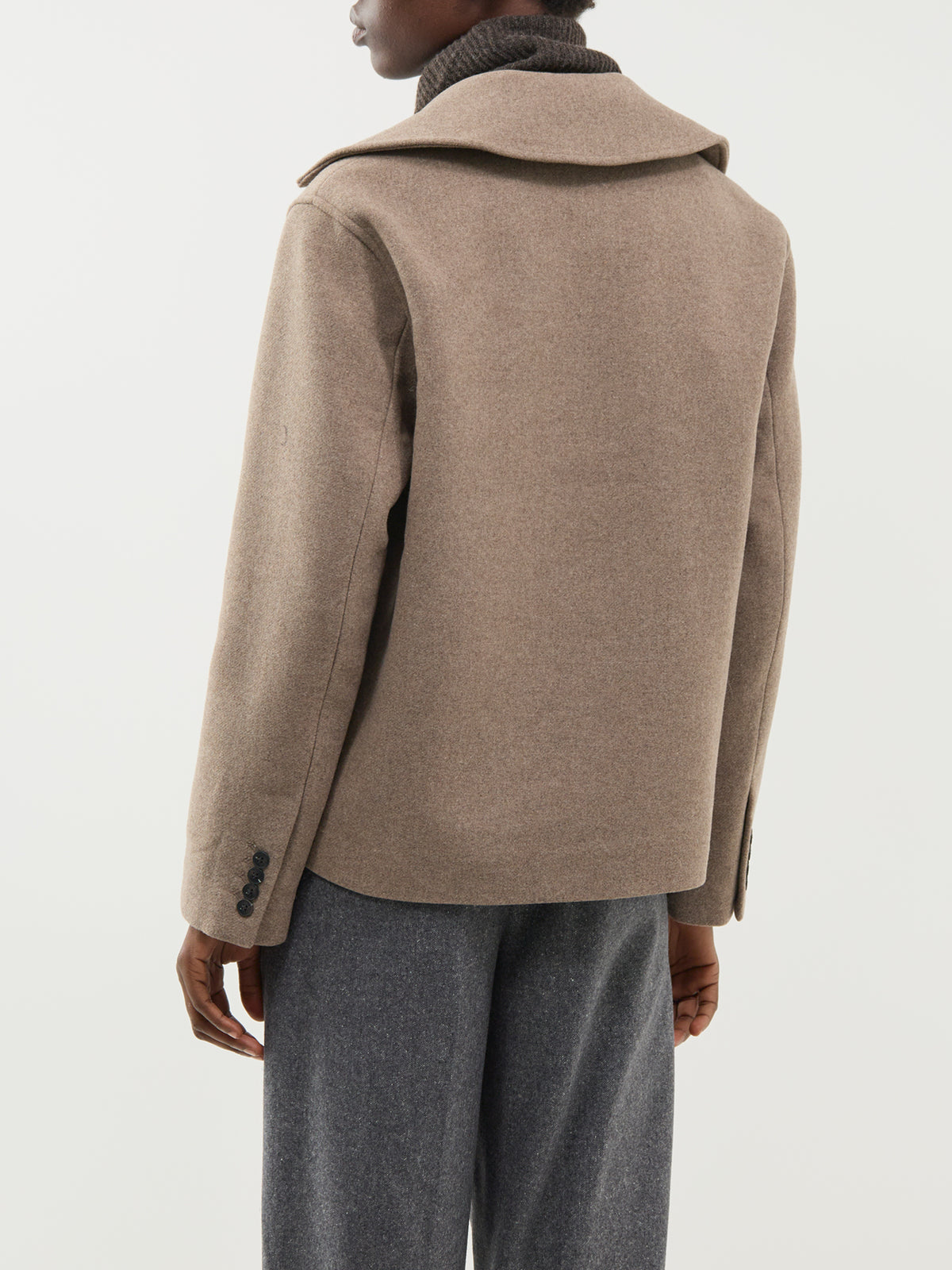 Recycled Wool Blend Zia-Alma Jacket - Fallen Rock