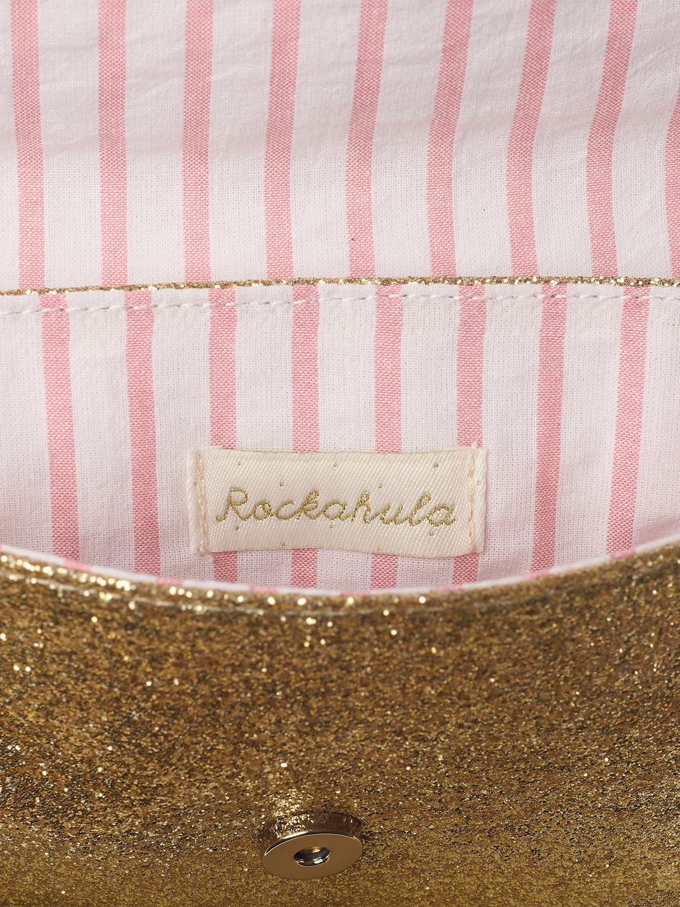 Kids' Cherry Dreams Glitter Bag Gold