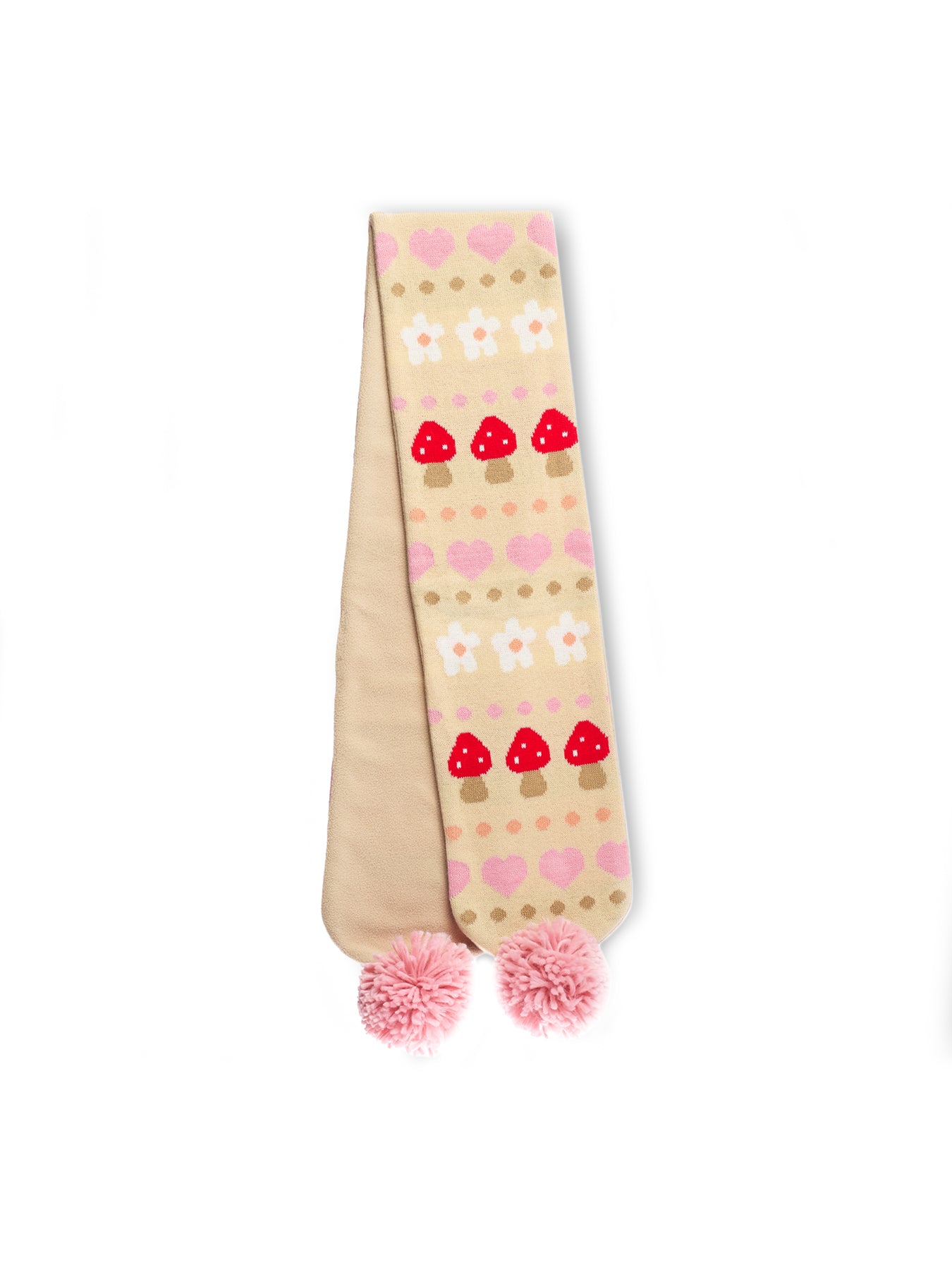 Kids' Alpine Fairisle Knitted Scarf Multi