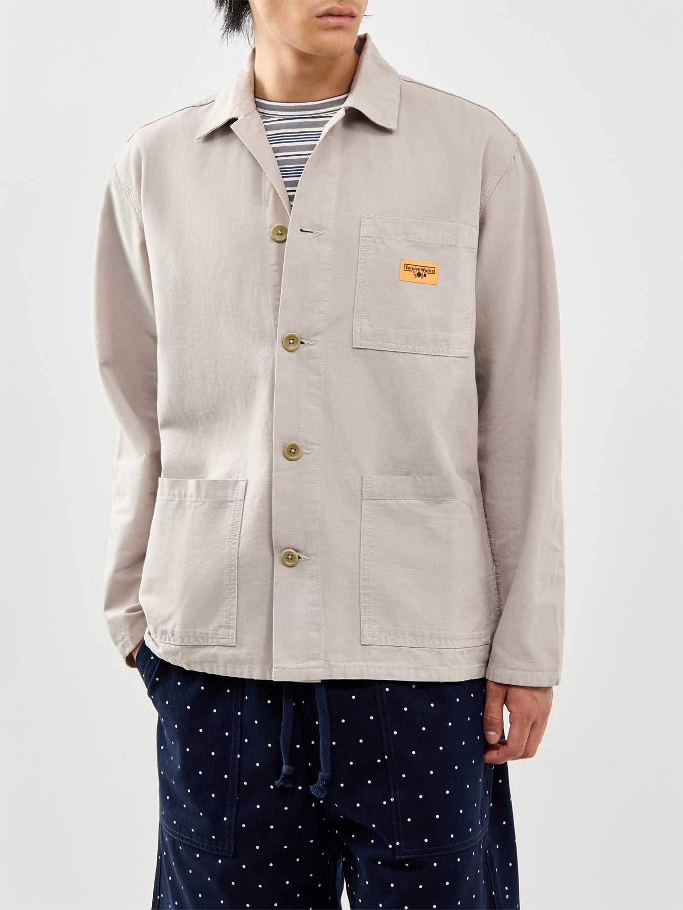 Classic Chore Shirt Beige