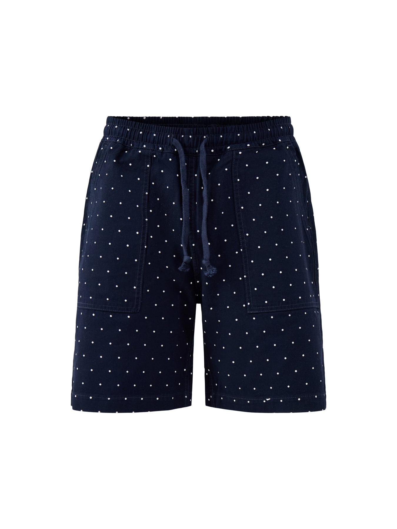 Polka Dot Chef Shorts Navy