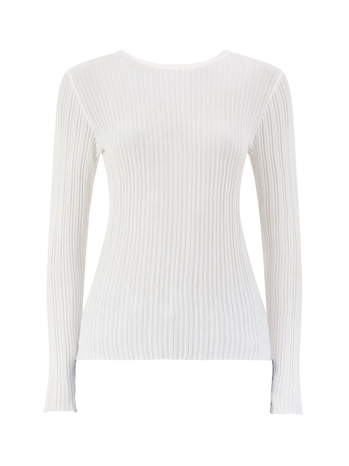 Organic Cotton Toledo Structured Crew Neck Jumper
