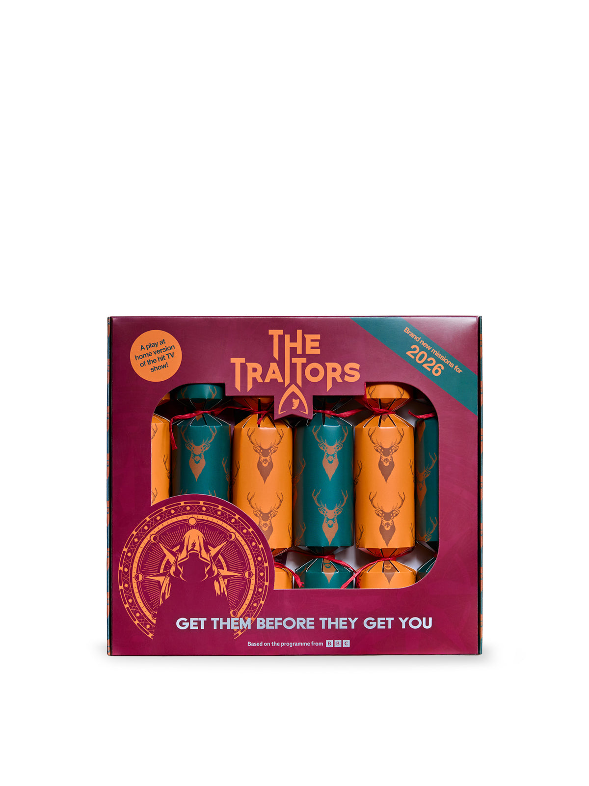The Traitors Christmas Crackers