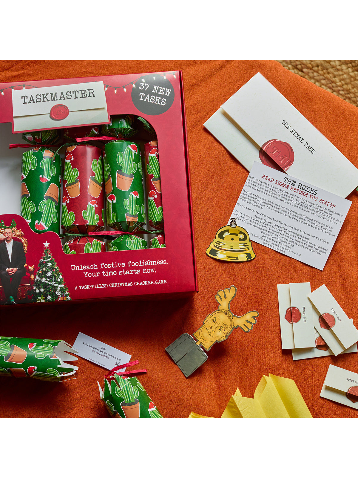 Taskmaster Christmas Crackers