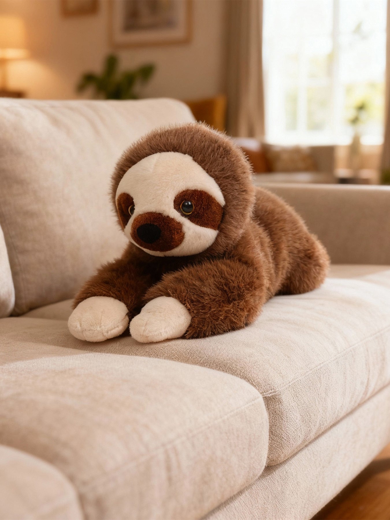 Sloth Plush Brown