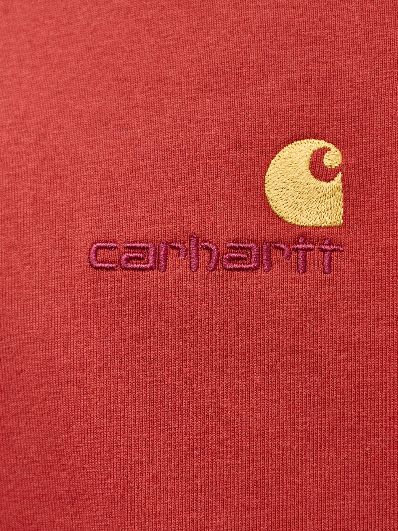American Script T-Shirt Red