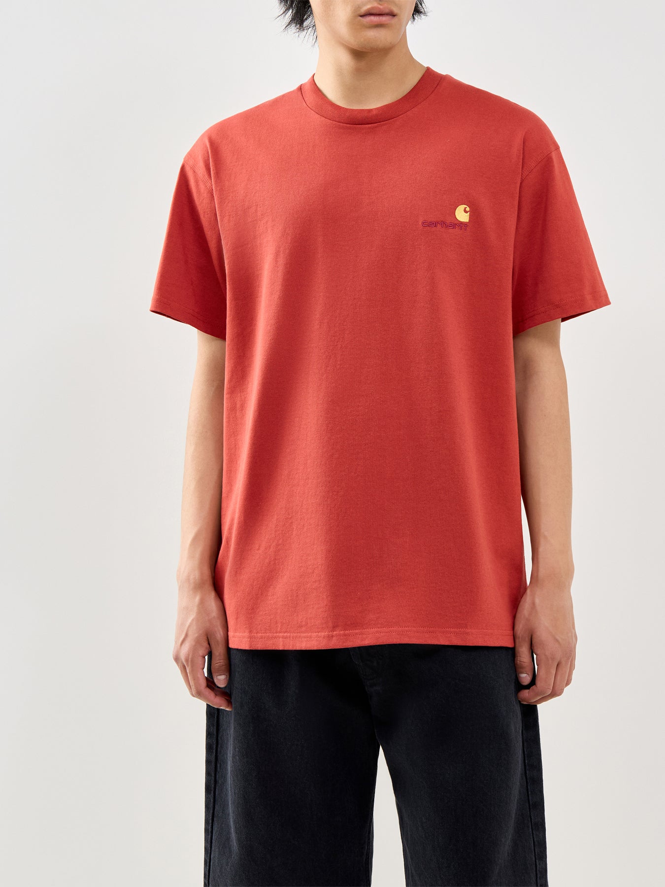 American Script T-Shirt Red
