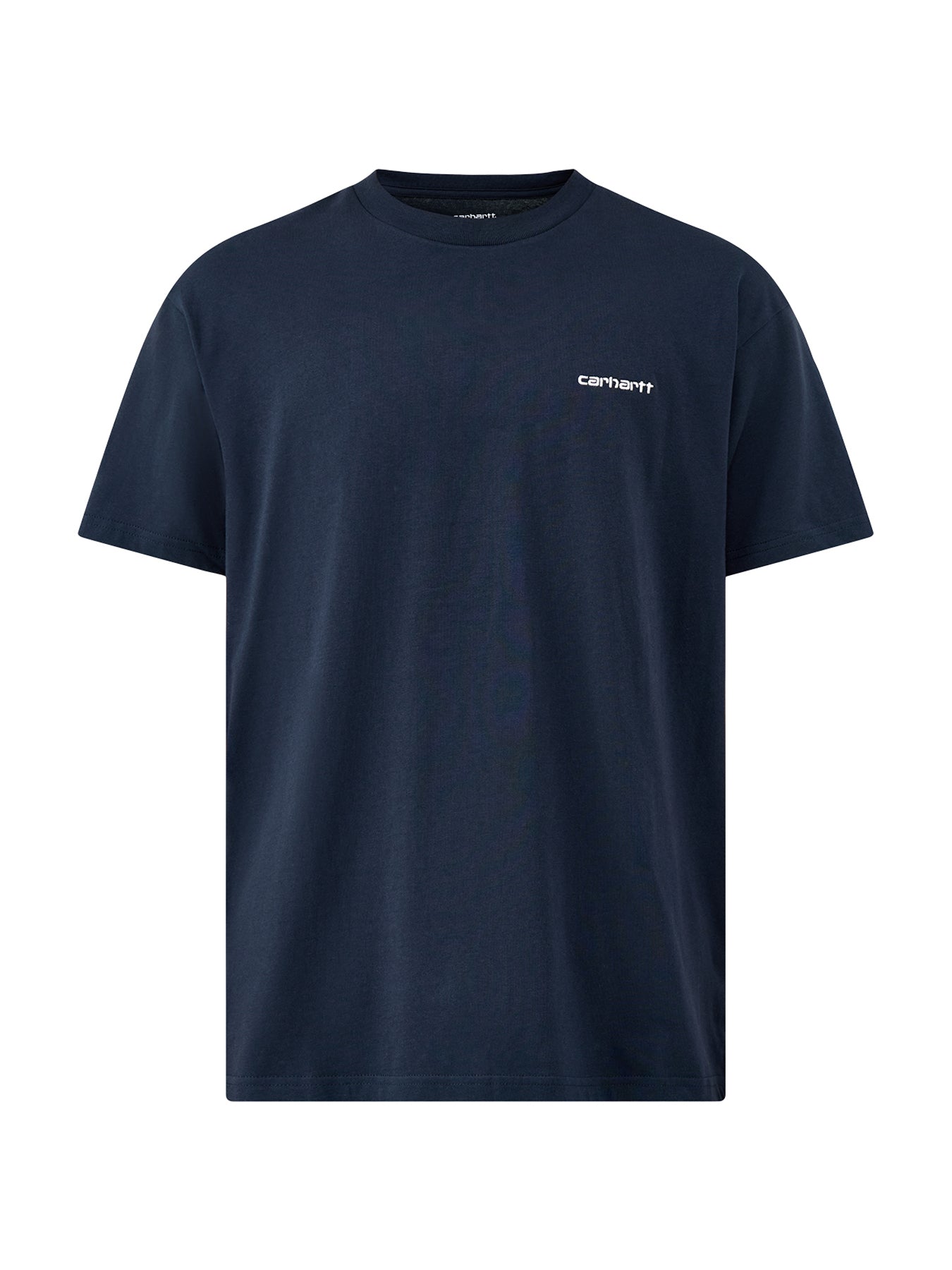 Script Embroidery T-Shirt Navy