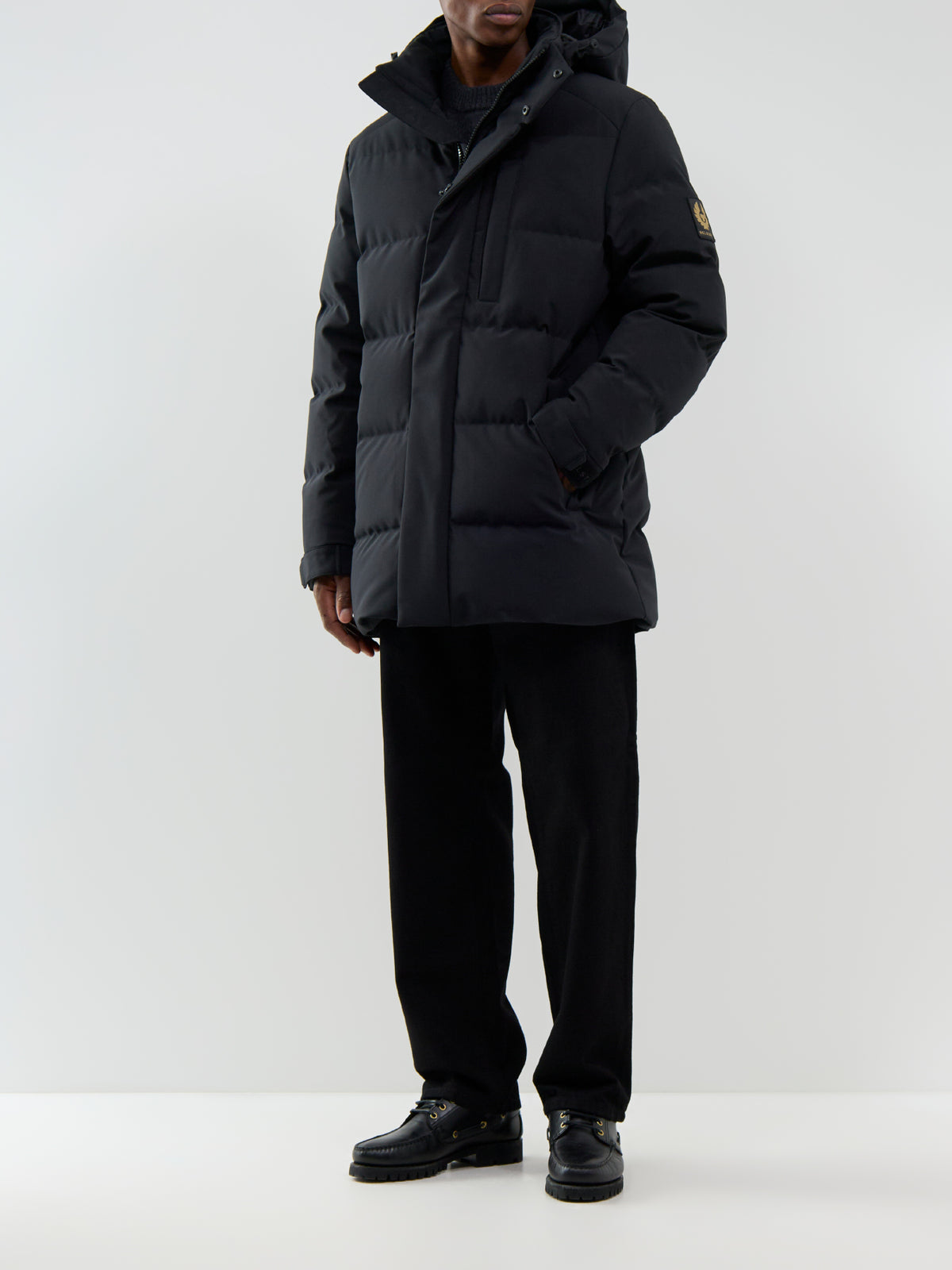 Down & Feather Pendulum Puffer Jacket