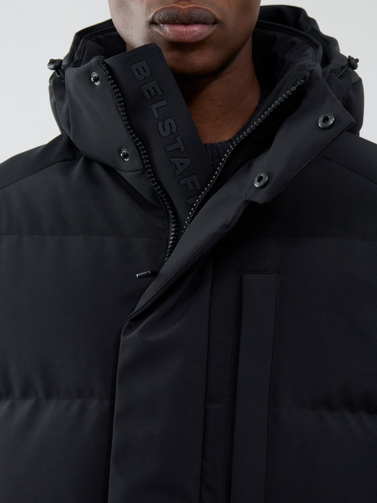 Down & Feather Pendulum Puffer Jacket