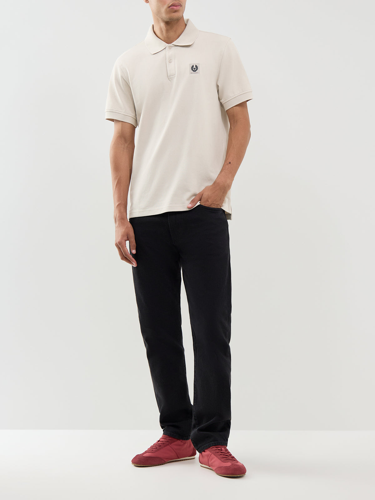 Polo Shirt Pale Stone