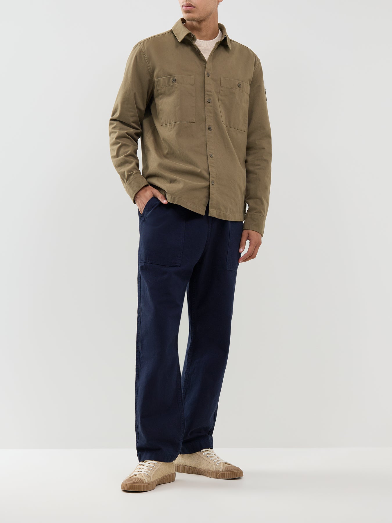 Outpost Cotton Herringbone Shirt