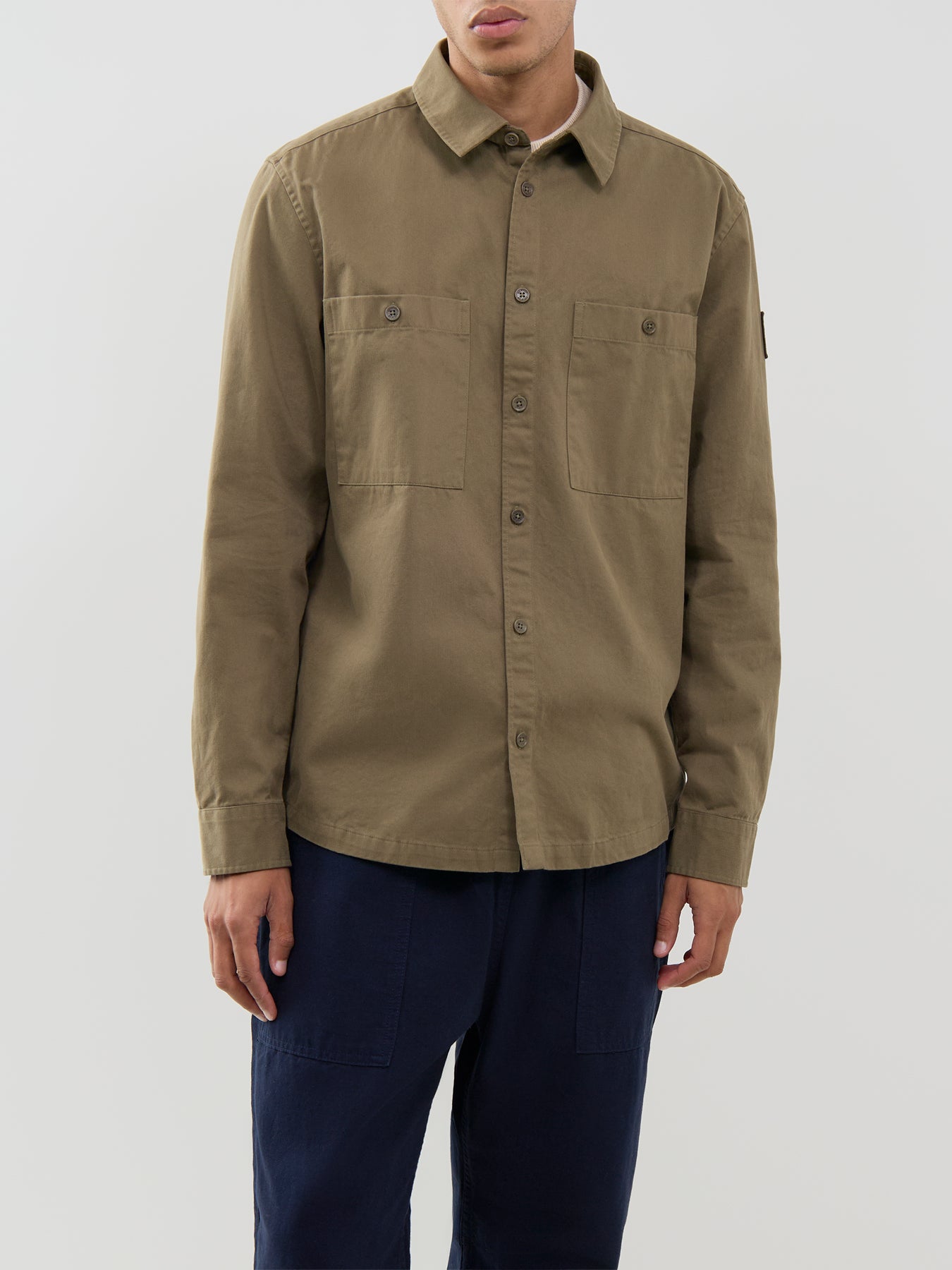 Outpost Cotton Herringbone Shirt