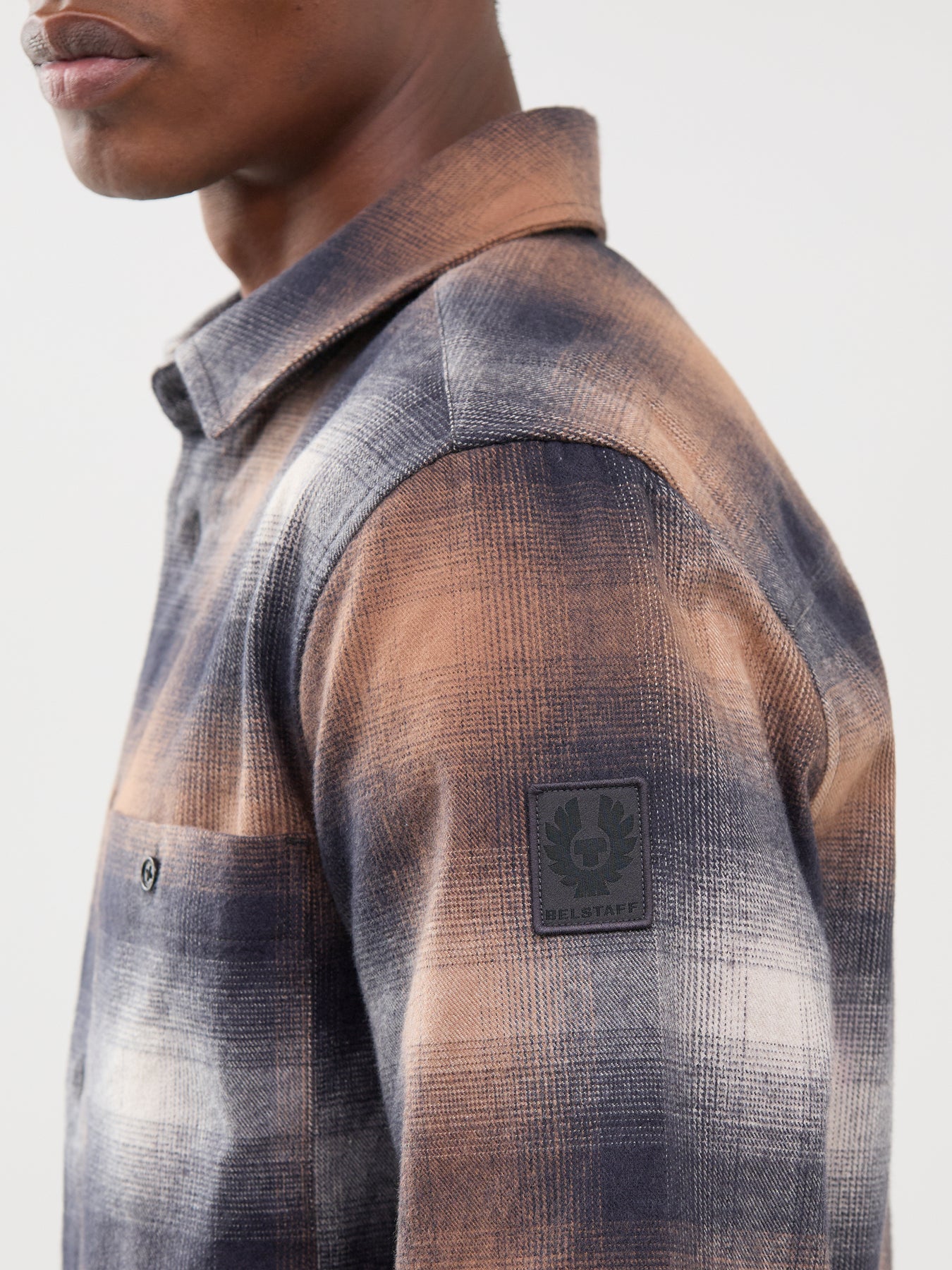 Belstaff Outpost Brushed Cotton Flannel Shirt