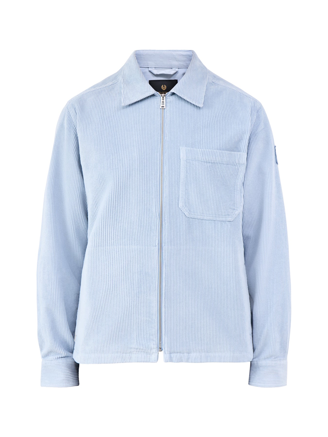 Valve Cord Zip Overshirt Blue
