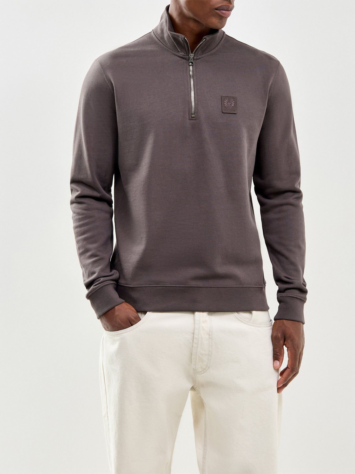 Curator Quarter Zip Sweatshirt Olive