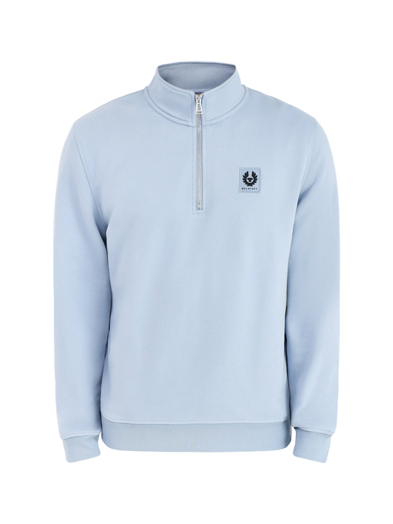 Belstaff Quarter Zip Sweatshirt Blue