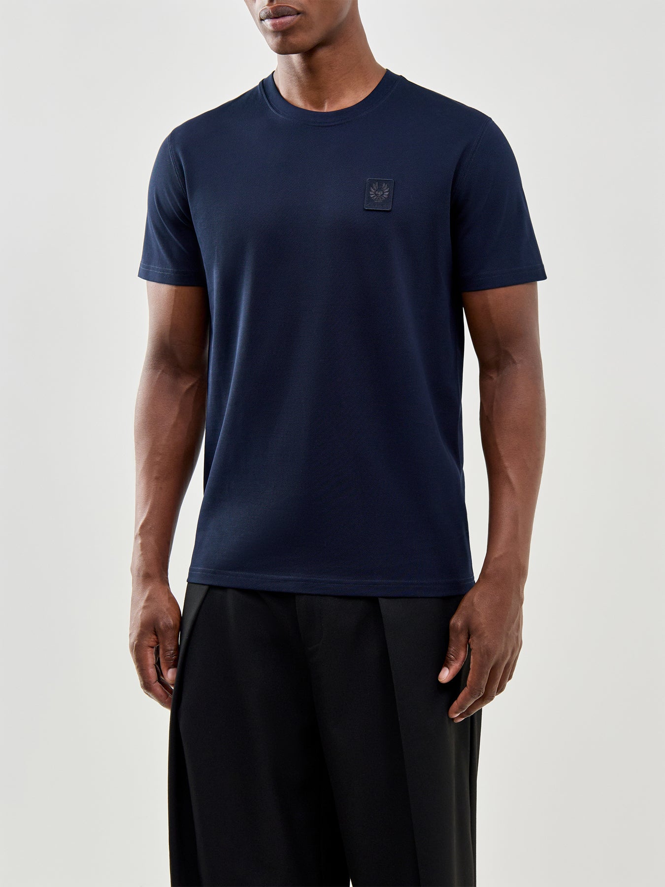 Curator Pique T-Shirt Navy
