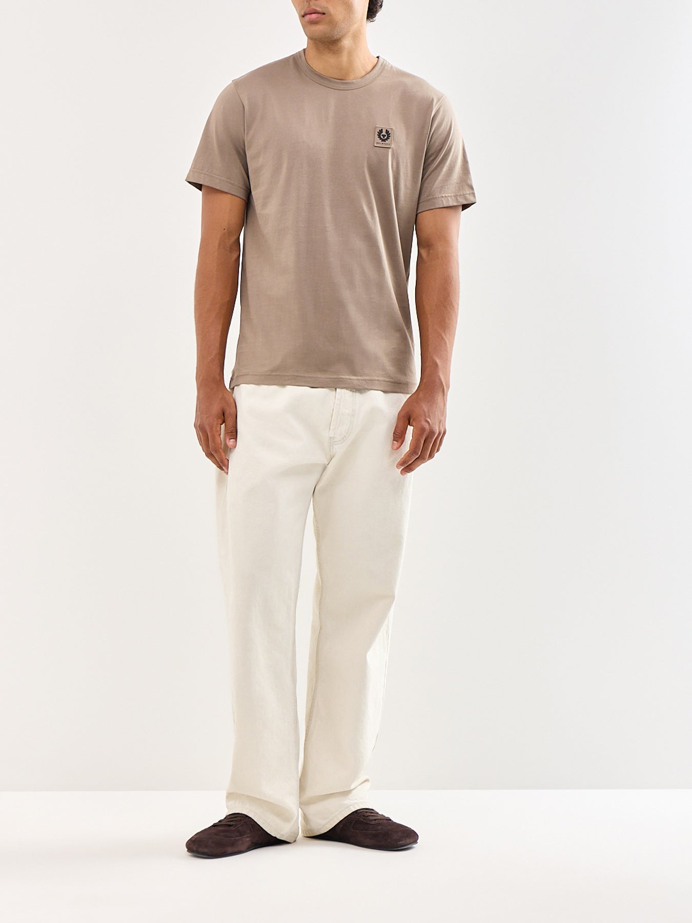 Belstaff Logo T-Shirt Beige