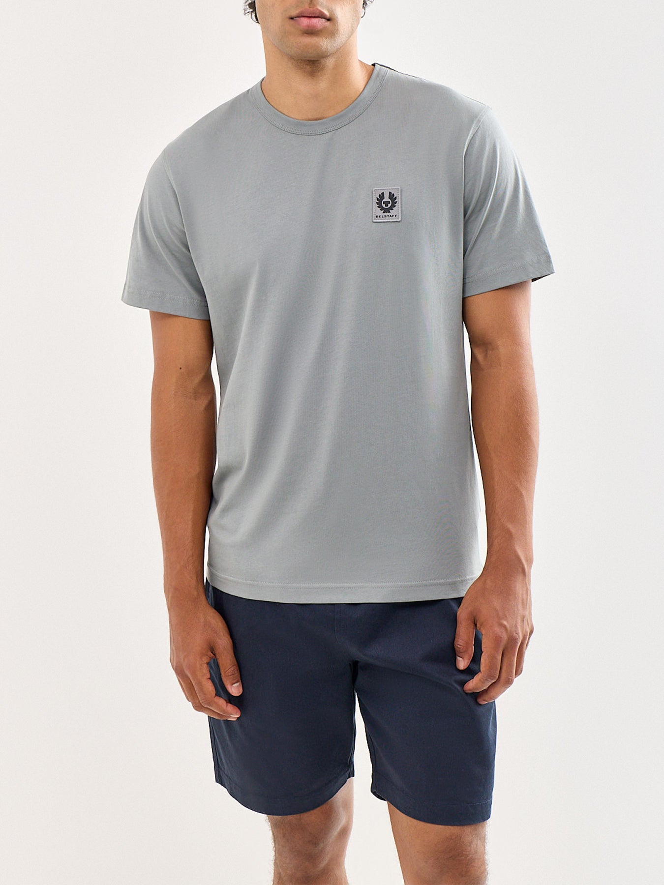Belstaff Logo T-Shirt Grey