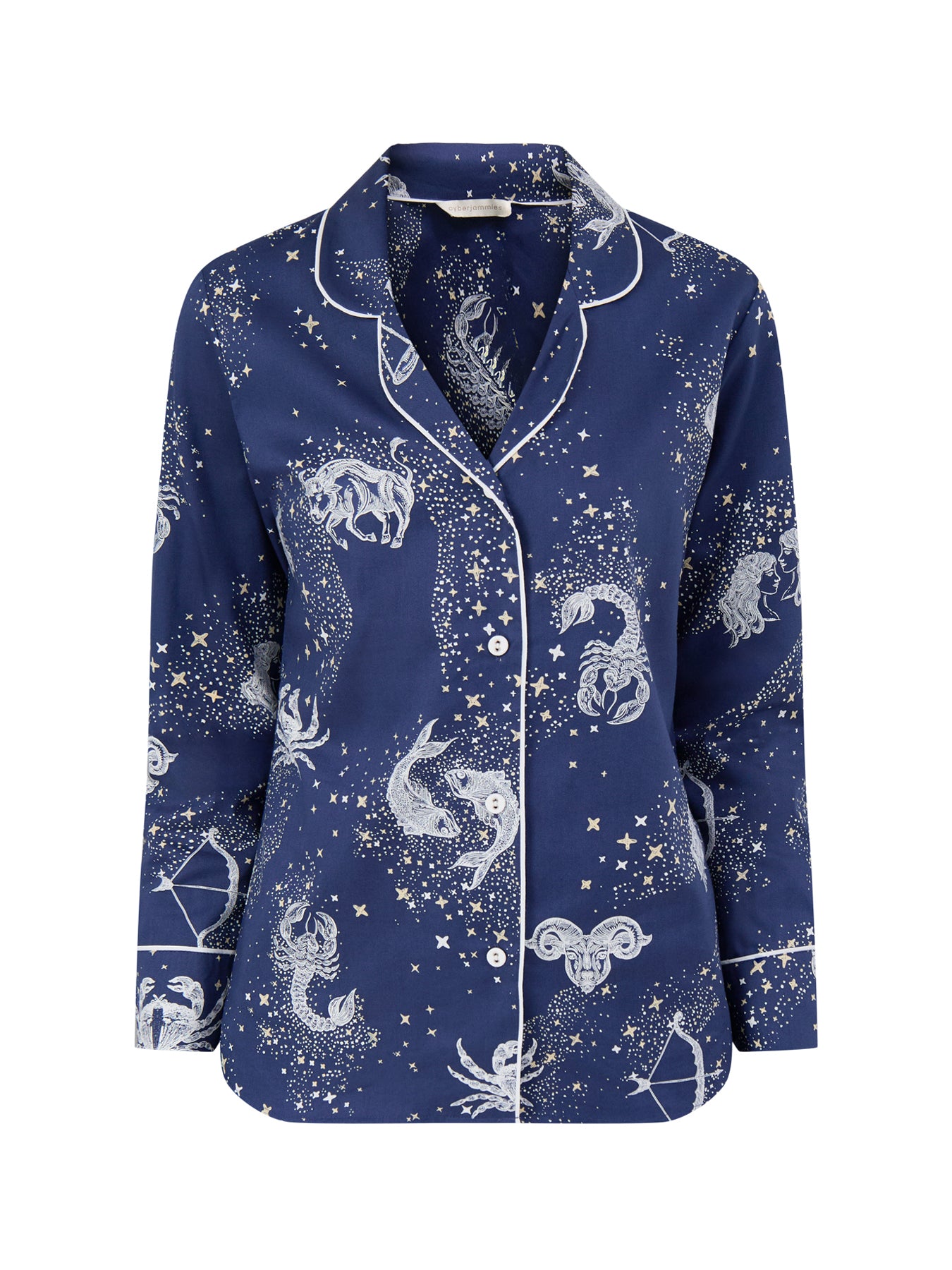 Zodiac Print Pyjama Top