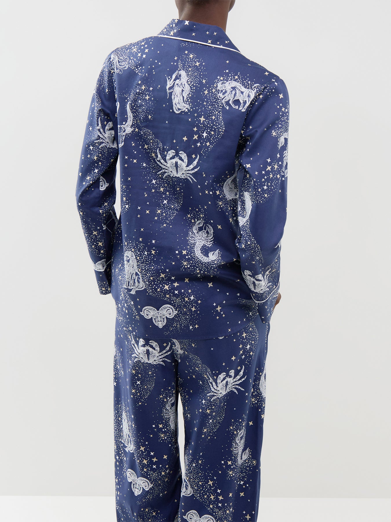 Zodiac Print Pyjama Top