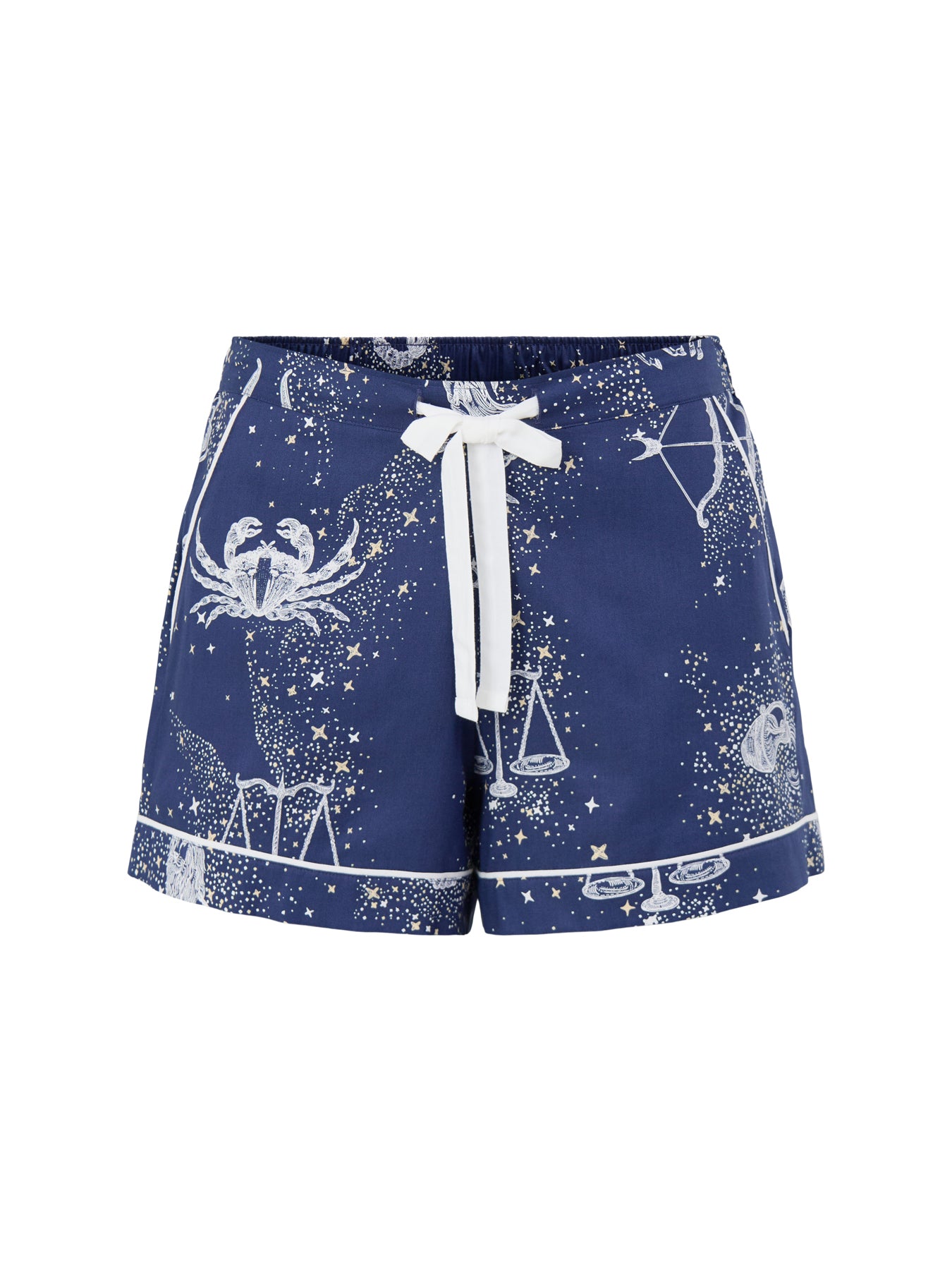 Zodiac Print Pyjama Shorts