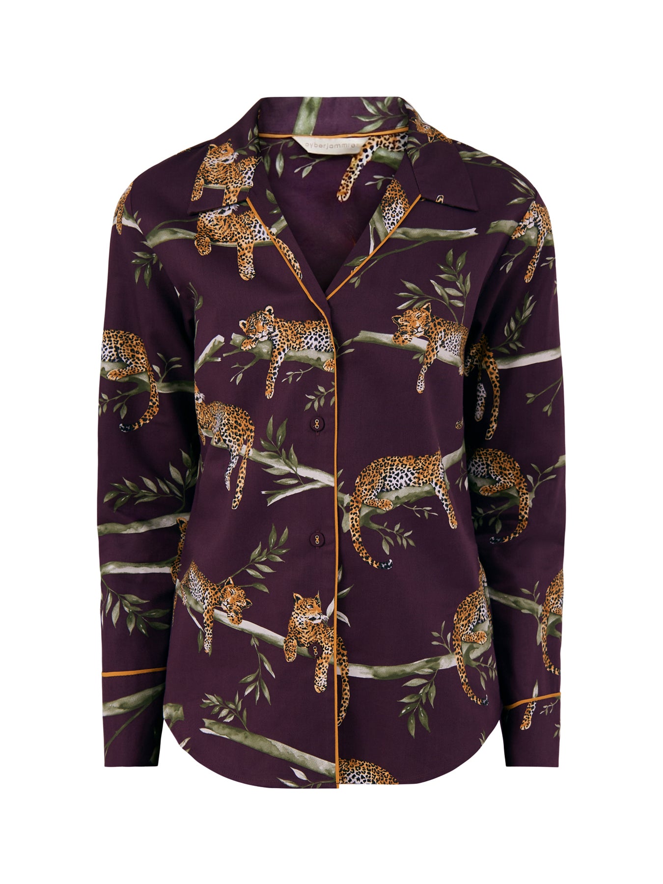 Leopard Print Pyjama Top