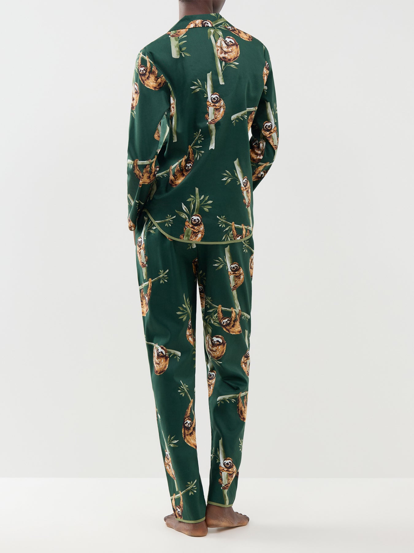 Sloth Print Pyjama Bottoms