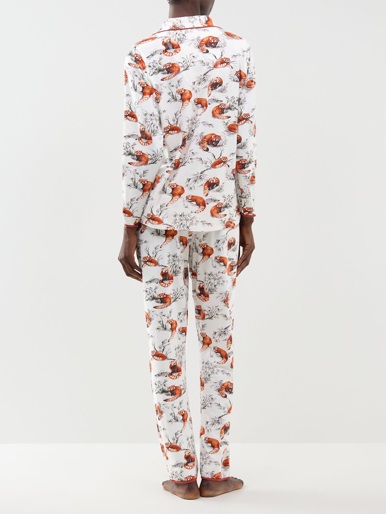 Fox Print Jersey Pyjama Bottoms