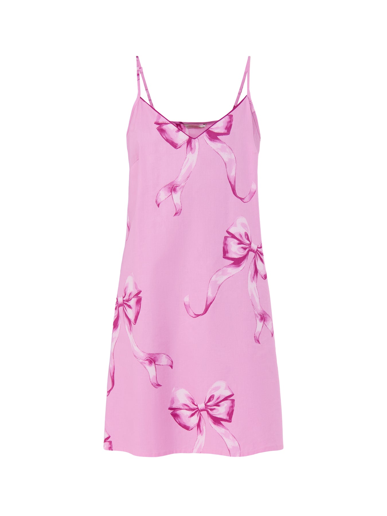 Bow Print Swing Nightdress